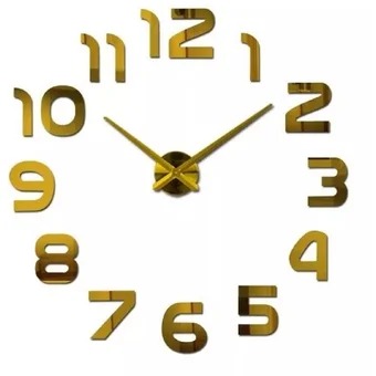 Reloj De Pared 3d Grande